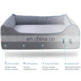 High-quality Memory Foam Dog Bed - Removable Cover Waterproof Liner Luxury Dog Mat With Foam Mattress thumbnail-2