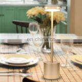 New Arrivals Modern Luxury Cordless Restaurant Table Lamp Usb Rechargable Outdoor Waterproof IP54 Table Lamp thumbnail-4