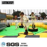 Top Quality PVC Tarpaulin Material Air Trampoline Games Meltdown Inflatable Eliminator Wipeout Challenge Course Game for Sale thumbnail-4