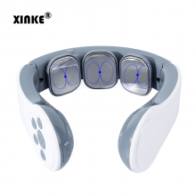 Intelligent Voice Call 3D Neck Massager Remote 2 Level Infrared Heating Pain Neck Care Massager thumbnail-3