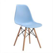 Cheap Hot Sale Dining Chair of 4 Modern Plastic Outdoor Garden Cafe Restaurant Chair thumbnail-1