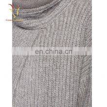 Long Turtleneck Cashmere Poncho Pattern Coat for Women Winter thumbnail-4
