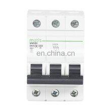 2021 Factory Wholesale Top Quality Durable Intelligent Matis MM50H-3P 380V 50/60hz Mcb Miniature Circuit Breakers thumbnail-3
