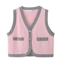 Knitted vest for women spring and Autumn wear better-designed