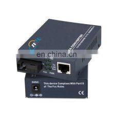 10/100/1000M Industrial Grade Single Mode Fiber Optic to RJ45 Media Converter thumbnail-1