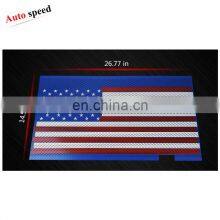 Grill Inserts Mesh American Flag Matte Steel Mesh Grille Grid for Jeep Wrangler JK thumbnail-2