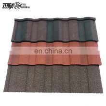 stone coated steel roman terracotta  metal aluminium  roofing  tiles for nigeria market