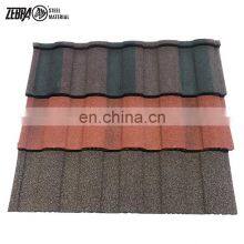 Nigeria Market Stone Coated Steel Roman Green Metal Roofing Tiles thumbnail-3