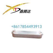 OEM 6261-61-2110 6218-61-2110 Engine parts oil cooler fit for PC650-8  Excavator 6D140 engine
