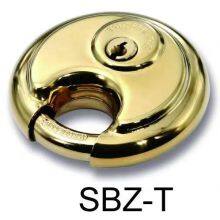 Colorful Keyed Disc and Discus Padlock With Strong Chrome Plated Shackle thumbnail-4