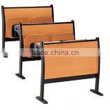 Wooden Metal Good Price School Desk With Chair Classroom Furniture TC003-E thumbnail-1