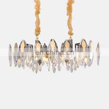 Hight Quality Large European Gold Traditional Maria Theresa Stainless Steel Crystal Chandelier for Hotel Project thumbnail-3