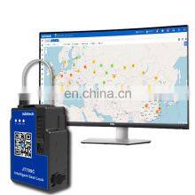 Jointech JT709C GPS Electronic Lock for Container GPS Tracker Padlock for Wagon Asset Locking Seal Custom Gps Platforms