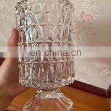 Wholesale Nordic Retro Creative Wedding Decorating Hydroponic Ornament Vase Flower Glass & Crystal Vases For Home Decor thumbnail-3