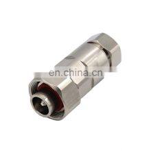 Waterproof Straight Din Connector 7 16 Cable Connector For Feeder Cable 1/2'' Flexible Cable 4.1/9.5 thumbnail-1