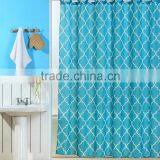 PRINTED SHOWER CURTAIN WITH MATCHING WINDOW CURTAINS