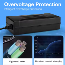 Industrial Grade Lithium LiFePO4 Charger 72V 50A for Forklift Batteries thumbnail-1