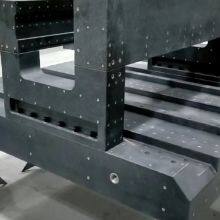 High Precision Marble Mechanical Components Machine Bed Base Guide Beam Threaded Gantry Drilling Processing Customization thumbnail-5