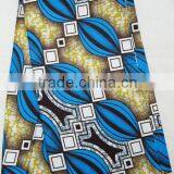 W23 100% Cotton 6 YARD Guaranteed Real Dutch Wax Hollandais Wax Fabric thumbnail-1