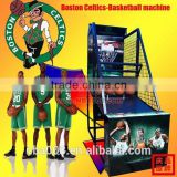 Boston Celtics Team Street Shooting Game Arcade Basketball Machine
