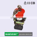 Salzer SA22-BS142 Mushroom Head Key Release Push Button