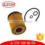 Factory Price Automotive Engine Paper Oil Strainer for Mer-ce-des Ben-z A 270 180 00 09,A2701800009,A 270 184 01 25 thumbnail-1