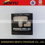 Recyclable Feature, PVC Window, Microphone Kit Creartive Paper Packaging Boxes Supplier's Choice