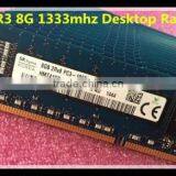 Original and New Brand DDR3 8G 1333mhz Desktop Ram