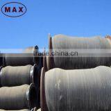 Flexible Suction Hose 24 Inch Diameter 150PSI With Steel Flange Ends