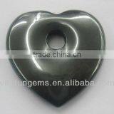 Wholesale Hematite Heart Shape Pendant thumbnail-1