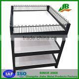 Three Layers Supermarket Promotion Desk/ Promotion Table /Steel Display Cart thumbnail-1