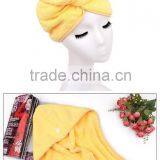 Factory OEM Hair Turban Absorbent Turban Toewl Microfiber Hairwrap thumbnail-5