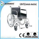 ISO Approved Wheelchair With Toilet,commode Wheelchair,folding Toilet Chair thumbnail-2