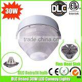 DLC 30w Industrial Low Bay Led Light Fixtures With 3 Years Warranty