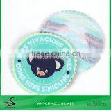 Sinicline Custom Made Round Woven Patch for Children's Outfits thumbnail-5