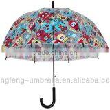Japanese Paper Umbrella High Fashion POE Kids Transparent Umbrella