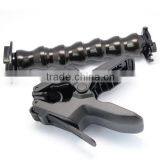 Jaws Flex Clamp Mount + Adjustable Neck With Mount & Screw For Gopro Hero 4/3+/3/2 thumbnail-2