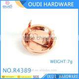 2016 Rose Gold Metal Badge Bag Hardware Painting Logo Plate for Leather Metal Logo Label thumbnail-5