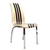 Modern Appearance Metal Chrome Leg Dining Chair thumbnail-2
