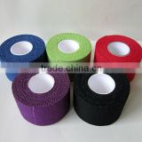 (D)Cotton Colored Sports rigid strapping Adhesive Tapes 38mm x 13.7m (CE/FDA/TUV)