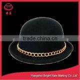 Fall or Winter Wool Felt Bowler Hat On Sale thumbnail-4