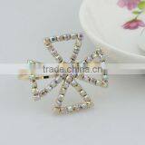 Table Decoration & Accessories Type Rhinestones Flower Shape Wedding Napkin Ring thumbnail-1