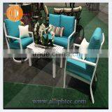 Cast Aluminum Outdoor Furniture Cast Aluminum Dining Set thumbnail-2