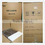 Ice Can Bottle Catering Caddy With 5" Casters & Lid thumbnail-2