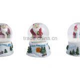 Poresin Christmas Santa Claus Music Snow Globe thumbnail-4