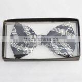 High Quality Colorful Polyester Silk Bow Tie Adjustable Wedding Party Neckwear Printing Bowties thumbnail-5