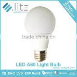 Hangzhou Lighting Product Led Lamp Led Bulb A60 Standard 7w 560lm Plastic Coated Aluminum E27 E26 B22 Base High Quality Assured