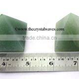 Green Aventurine (Light) Wholesale Pyramid From Khambhat Gujarat India