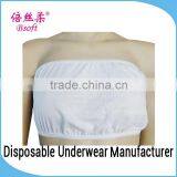 China Manufacturer Wholesale Disposable 100% Cotton Bra thumbnail-1