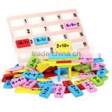 26.8*21CM Top Quality Educational Wooden Domino with Promotions